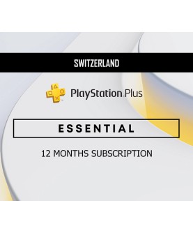 PlayStation Plus Essential 12 Months Subscription CH PlayStation 4 Key 